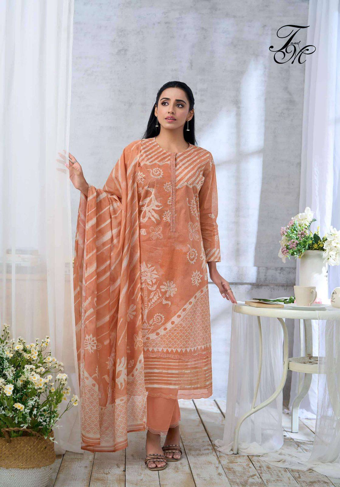 MEHKA SAFAR By T&M 528 TO 533 series Beautiful Festive Suits Stylish Colorful Fancy Casual Wear Organdy Digital Print Dresses At Wholesale Price